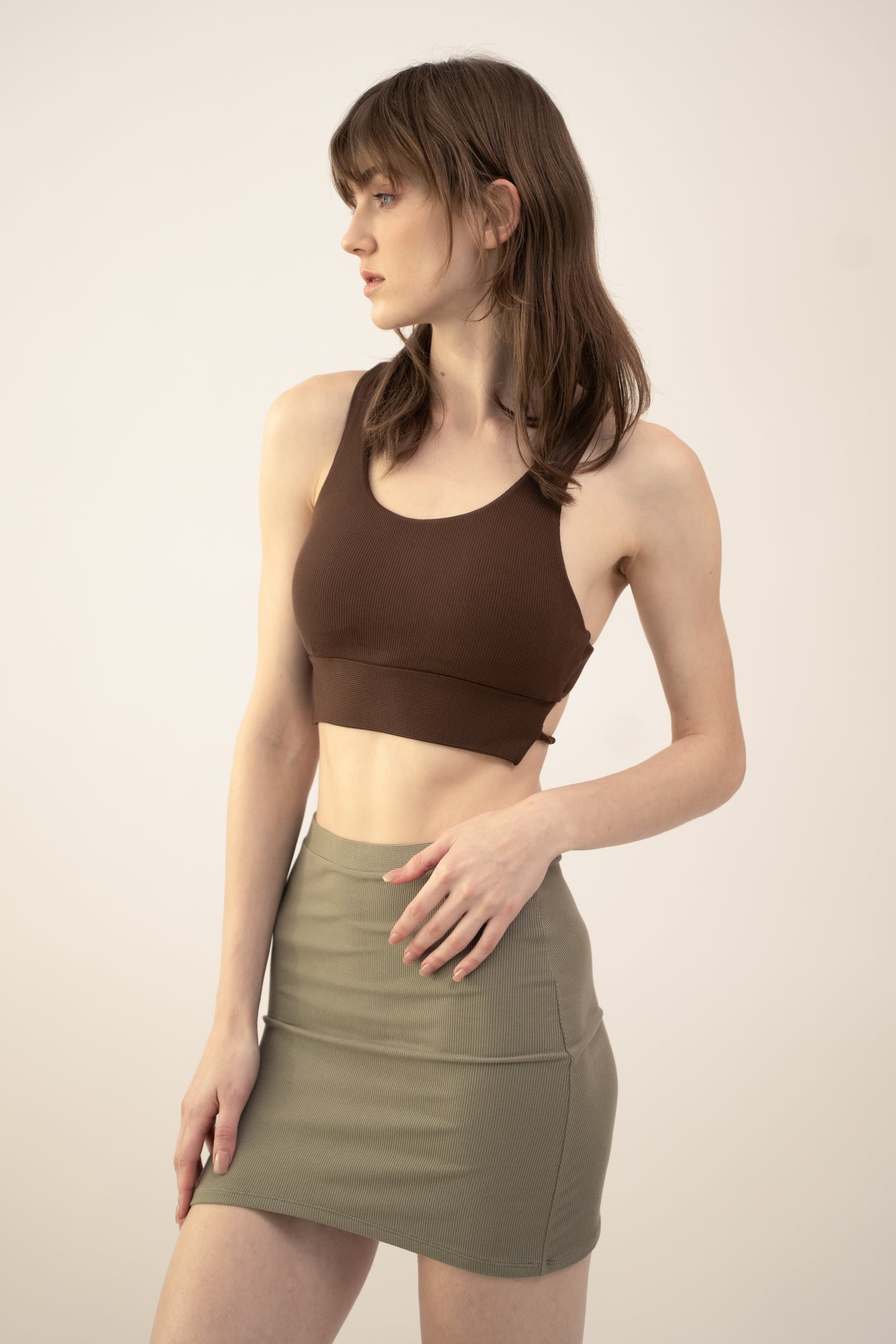 RAYE Bra Top - Mocha