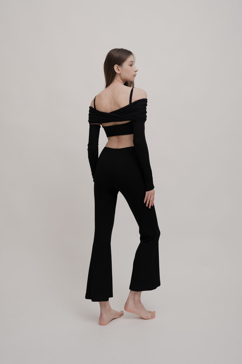 FISHA Pants in Black | ANNIBODY Official Site