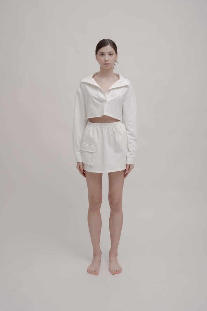 CAMILA Pullover in White