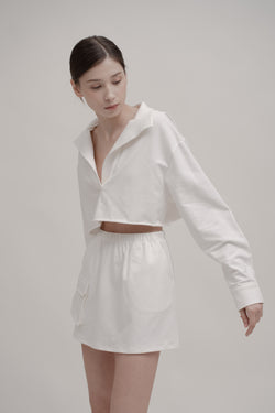 CAMILA Pullover in White
